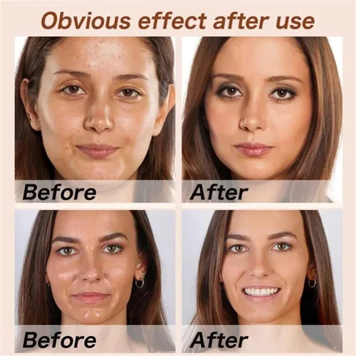 Miniatura 4 de Polvo facial Gold Diamond, para corrector e ilumina todo el día, de larga duración y control de aceite, cosméticos faciales ligeros