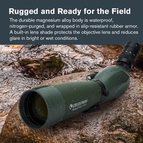 Miniatura 8 de Celestron – Regal M2 80ED telescopio de observación – Vidrio ED para observación de aves y actividades al aire libre – Prisma BaK-4 recubierto