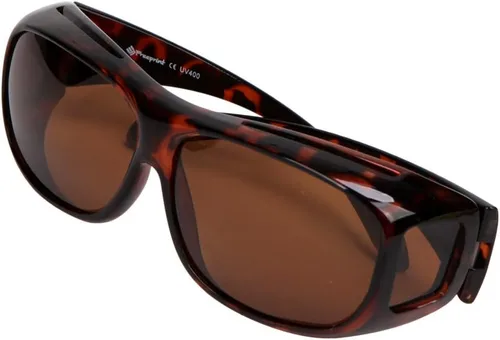 Miniatura 5 de Escudo solar polarizado que se ajusta sobre gafas de sol de conducción para hombres y mujeres Leopardo