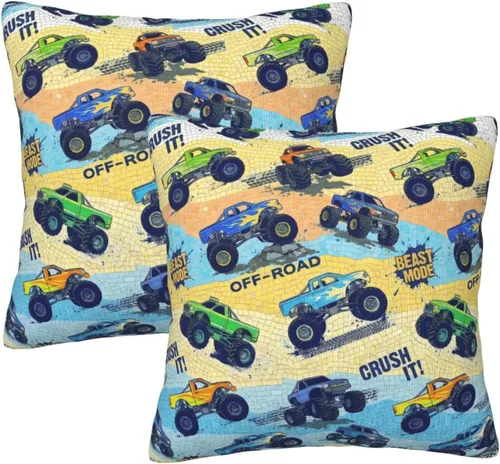 Miniatura 15 de Perinsto Juego de 2 fundas de almohada decorativas de flores de crisantemo azul, fundas de almohada suaves para sofá, cama, decoración del hogar, 16
