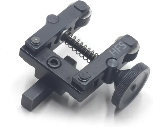 Miniatura 3 de HFS (R) Soporte de herramienta de moleteado ajustable con 6 ruedas para mini tornos 0-2 "de capacidad
