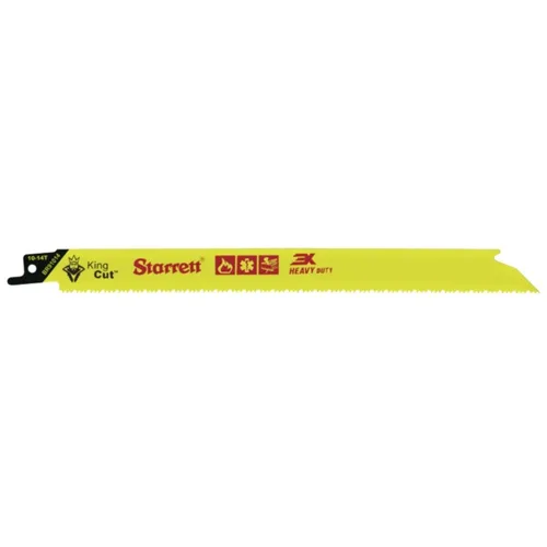 Miniatura 7 de Starrett Hoja de sierra recíproca de demolición y rescate de incendios bimetálica, 9 pulgadas de largo, 3/4 pulgadas de ancho, 0.50 pulgadas