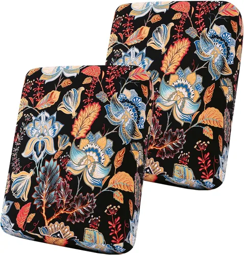 Miniatura 105 de Smiry Fundas de cojín de sofá estampadas, fundas elásticas suaves para sofá, fundas de sofá lavables antideslizantes, protector de muebles para Beige