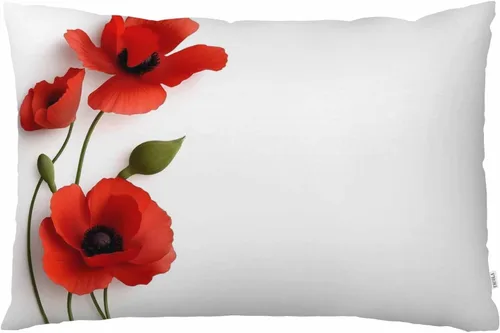 Miniatura 8 de EKOBLA Funda de almohada roja Paisley Floral Mandala Retro Serie Étnica Medallón Bohemio Estilo Bohemio Decoración Lumbar Funda Cojín Cojín