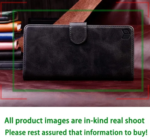 Miniatura 5 de SUANPOT Funda de piel tipo cartera para iPhone XR 6.1 (no XS 5.8 pulgadas, XS Max 6.7 pulgadas) con bloqueo RFID, tarjetero de crédito, funda