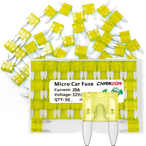 Miniatura 7 de Chanzon Fusible de hoja mini ATM/APM de 7.5 A con certificación UL, 10 fusibles automáticos de 7.5 amperios y 32 V, soplado rápido para automóvil