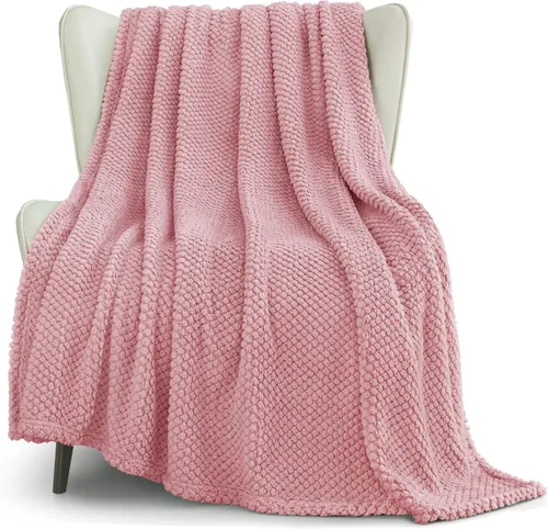 Miniatura 35 de Whale Flotilla Manta de forro polar extra grande para sofá, 50 x 70 pulgadas, manta jacquard suave y esponjosa para todas las estaciones, ligera