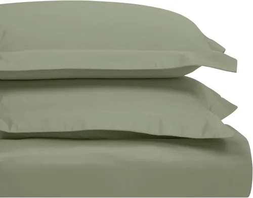 Miniatura 9 de Superior Juego de funda de edredón de 3 piezas de algodón egipcio de 1200 hilos, 1 funda de edredón, 2 fundas de almohada, decoración de ropa