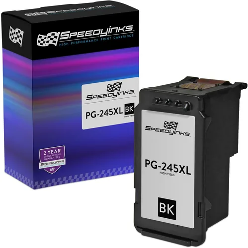 SPEEDYINKS Cartucho de tinta remanufacturado de repuesto para Canon PG-245XL de alto rendimiento (negro) compatible con PIXMA iP2820 MG2420 MG2520