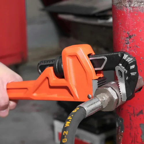 Miniatura 6 de Vanquish Llave de tubo de aluminio resistente, llave de fontanería ajustable de 12 pulgadas(3531)