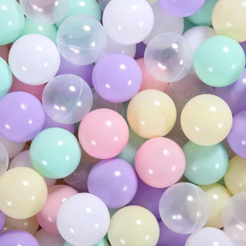 Miniatura 20 de Pelotas de Pozo de Bolas - Bolas de Plástico de 2.7 Pulgadas, Bolas de Juego BPA Libres, Ftalatos Libres, Bolas No Tóxicas para Niños, Pozo