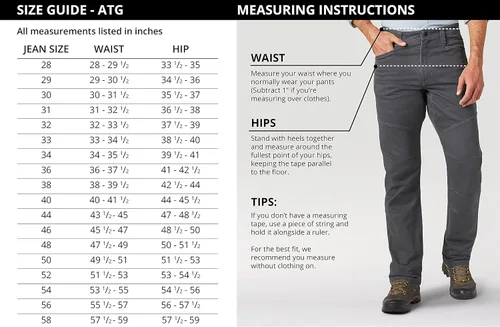 Miniatura 6 de ATG by Wrangler Men's Reinforced Utility Pant