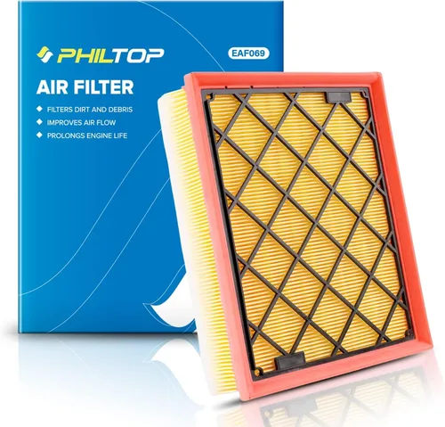 Miniatura 24 de PHILTOP Filtro de Aire del Motor, Reemplazo para CA10465, Equinox 2.4L 2010-2017, Equinox 3.0L 2010-2012, Equinox 3.6L 2013-2017, Terrain 2.4L