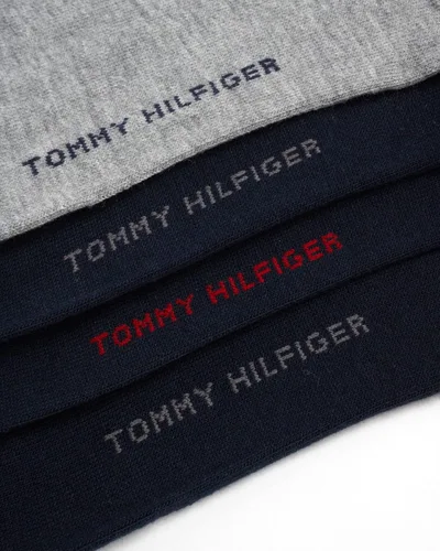 Miniatura 29 de Tommy Hilfiger Calcetines de vestir acolchados y transpirables de tela elástica para hombre, paquete de 8