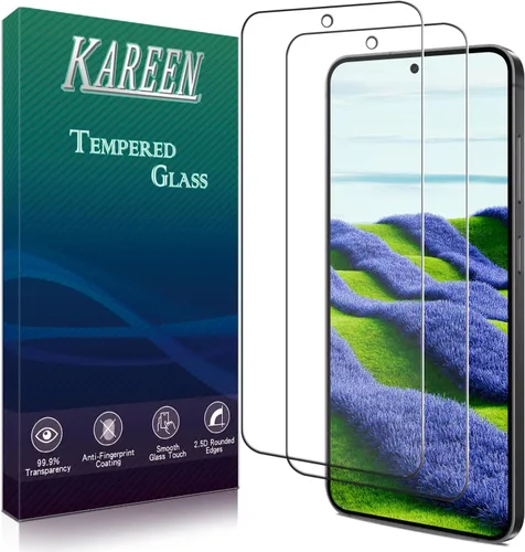 Miniatura 9 de KAREEN Paquete de 2 protectores de pantalla de privacidad para Samsung Galaxy S23 FE 5G / A54 5G anti espía privado de vidrio templado