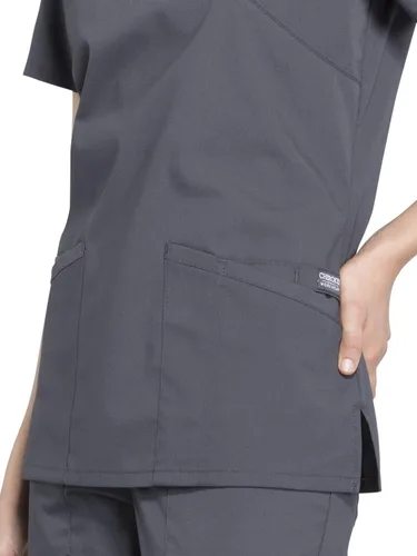 Miniatura 3 de Cherokee Mujer Scrubs Top Workwear Profesionales Mock Wrap WW655