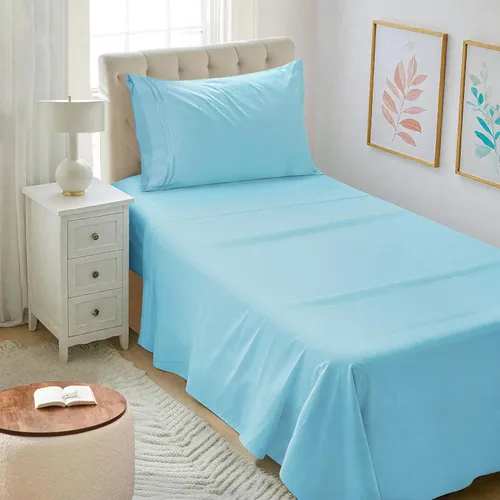 Miniatura 60 de Mejoroom Juego de sábanas de tamaño King – Sábanas y fundas de almohada de ropa de cama 1800 de lujo para hoteles – Sábana bajera con bolsillo