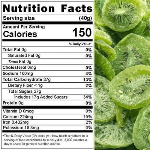 Miniatura 5 de Kiwi, rebanadas secas, perfectas para hornear y aperitivos, vegano, bajo en calorías, tropical, picante, delicioso, satisfactorio, fácil de usar