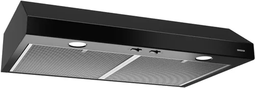 Miniatura 16 de Broan-NuTone BCSD136BL Glacier - Campana extractora de cocina con luz, extractor para debajo del gabinete, Negro, 36 pulgadas