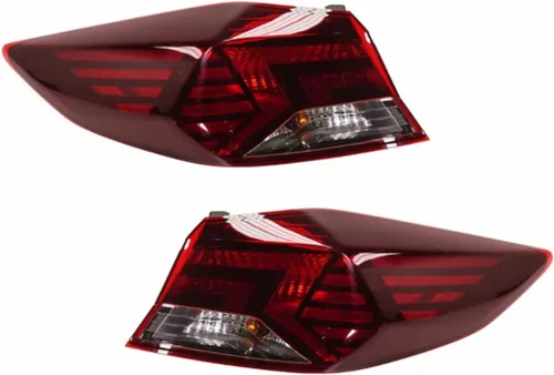 KarParts360 Para Hyundai Elantra 2019 2020 Conjunto de luz trasera del conductor y del pasajero, par | exterior | CAPA | Reemplazo para HY2804164,