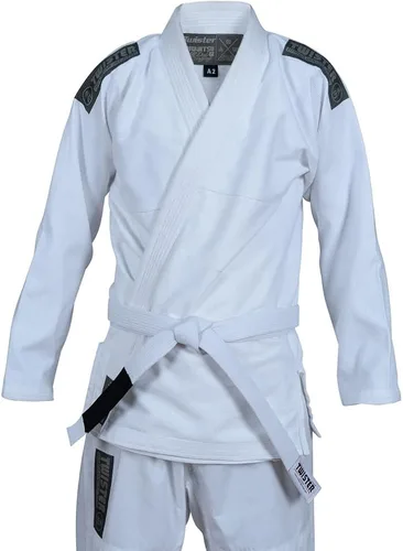 Miniatura 2 de Twister Challenge Brazilian Jiu Jitsu Gi Uniforme de Jiu Jitsu BJJ Gi Tela ligera preencogida Viene con cinturón gratis