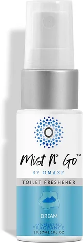 Miniatura 9 de Mist N' Go by Omaze - Aerosol de Baño de Viaje para Inodoro Eliminador de Olores - Aerosol de Inodoro de Viaje para Ambientador de Aire de Baño