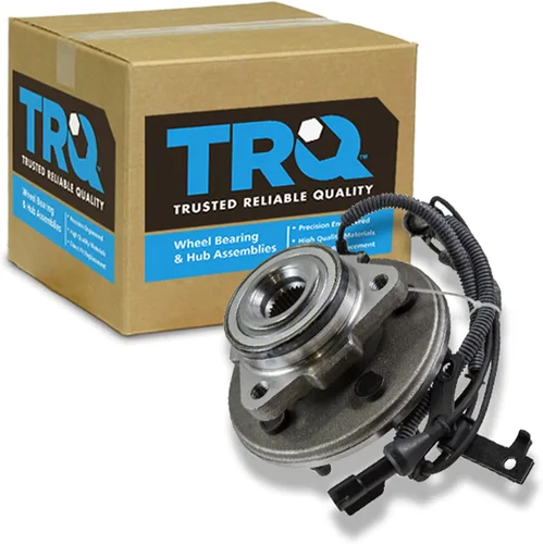 Miniatura 59 de TRQ Cojinete de rueda delantera y conjunto de cubo con sensor ABS compatible con Toyota Sequoia 2008-2022 Tundra 2007-2021