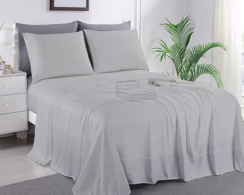 Miniatura 21 de Sábanas extra largas de tamaño individual XL para dormitorio, sábanas de microfibra súper suave, ropa de cama de lujo de hotel, sábanas de Blanco