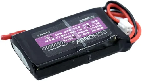 Miniatura 2 de 7.4V 2S 600mAh 45C LiPo Batería JST Plug para RC Modelo Avión Helicóptero Multirotor FPV Drone RC Quadcopter