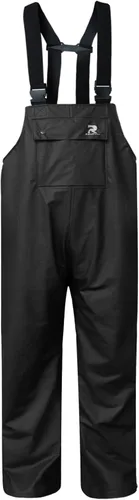RainRider Pantalones de lluvia con peto de trabajo para hombres y mujeres, pantalones resistentes al agua, pantalones de trabajo, overol de pesca