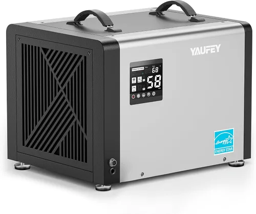 Miniatura 12 de Yaufey Commercial Dehumidifier with Pump and Drain Hose for Crawlspace, Basements, Industrial Space, large room for Space - Auto Defrost, 5-Year