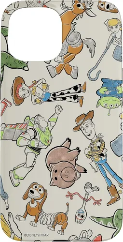 Miniatura 6 de Disney y Pixar's Toy Story 4 Personajes Retro Print Case para iPhone 17