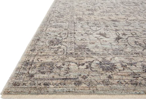 Miniatura 4 de Loloi II Sorrento Collection SOR-01 - Alfombra decorativa, 2'-0" x 3'-0", Mist/Carbón Niebla / Carbón vegetal