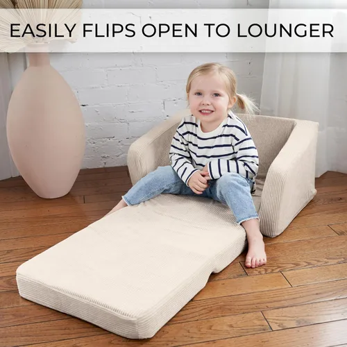 Miniatura 5 de ZICOTO Silla y sofá resistente para niños – El sofá perfecto para niñas y niños – Sillas plegables ideales para dar a tus hijos un lugar seguro