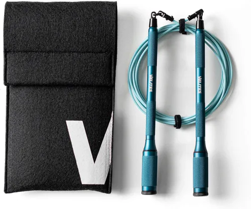 Velites - Cuerda de saltar Cyclone - Cuerda técnica oficial de CrossFit® Games - Rotación de 360° de alta velocidad para crossovers, Triple Unders y