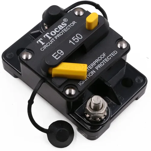 Miniatura 35 de E69 Interruptor de circuito de 10 A T3 con restablecimiento manual Mini de montaje en superficie IP66 Interruptor conmutable de 10 A
