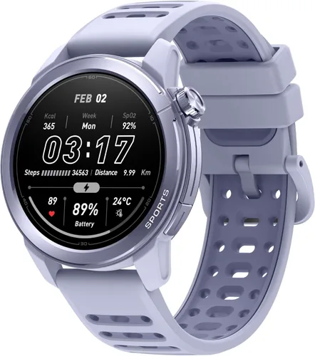 Miniatura 9 de mibro GS Active2 - Reloj inteligente GPS para correr con AMOLED de 1.811 in, ligero y batería de 15 días, soporta planes de funcionamiento y GNSS