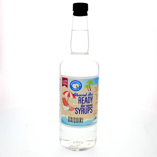 Miniatura 48 de Hypothermias Wild Cherry - Jarabe de sabores de cono de nieve hawaiano listo para usar (128 onzas líquidas), hielo afeitado, 100% azúcar de caña pura