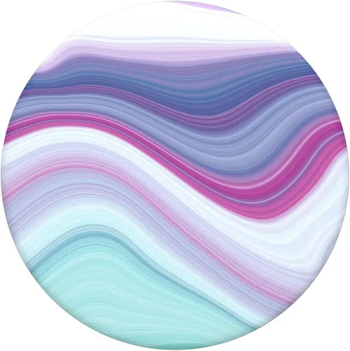 Miniatura 8 de PopSockets - Agarre para teléfono con soporte expandible, agarre adhesivo, mármol Lutz de oro rosa Mármol rosa