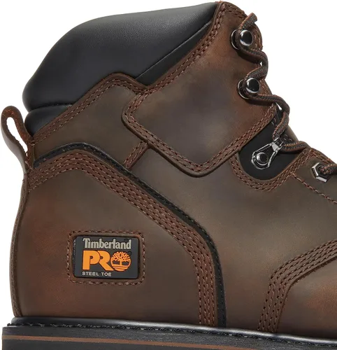 Miniatura 3 de Timberland PRO Botas Pit Boss con punta de acero para hombre Marrón-2024 Nuevo