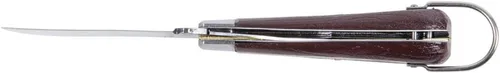 Miniatura 4 de Klein Tools Cuchillo de bolsillo 1550-4, cuchillo de electricistas con hoja de corte Hawkbill de 3 pulgadas de acero al carbono
