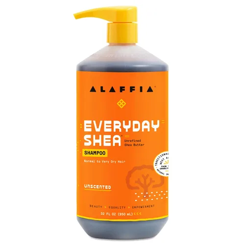 Miniatura 11 de Champú de manteca de karité hidratante, 32 onzas de Alaffia, Everyday Shea, 32