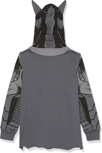 Miniatura 2 de DC Comics Sudadera con capucha y cremallera de Batman para niños, DC - Niños 4-20