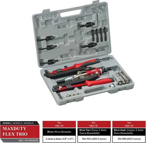 Miniatura 2 de AVAK MaxDuty Flex Trio (métrico)
