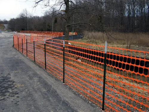 Miniatura 4 de Electriduct - Valla de malla de plástico para construcción, rollo de 150 pies, rejilla de barrera de seguridad naranja, malla para nieve