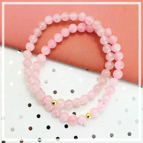 Miniatura 35 de Pulseras elásticas, piedras preciosas naturales, amatista, citrino, cuarzo rosa, cuarzo de cristal transparente, ojos de peridoto y teger, regalo