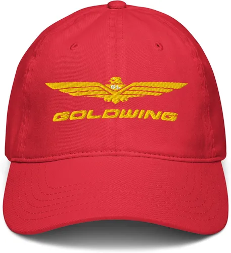 Miniatura 6 de Honda Gorro de béisbol ajustable con logotipo de Goldwing, Azul marino