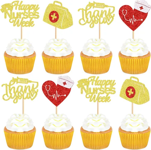 Miniatura 11 de Ercadio 25 piezas de decoración para tartas de buena salud, anatomía humana, decoración para cupcakes, corazón, pulmón, hígado, riñón, magdalenas