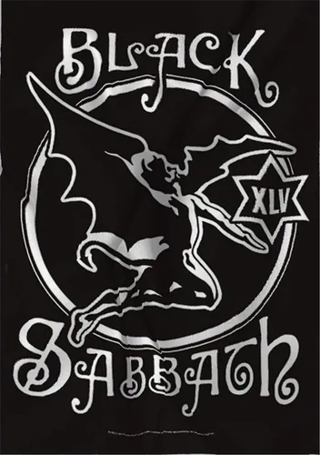 Miniatura 3 de Signs-unique Black Sabbath - Póster grande de tela para el 45 aniversario (43.307 x 29.528 in)