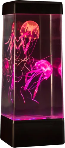 Miniatura 4 de JINX LUMINOUS JELLYFISH Lámpara grande de alta calidad – Luz LED de 14 pulgadas para acuario con medusas flotantes realistas – Alternativa